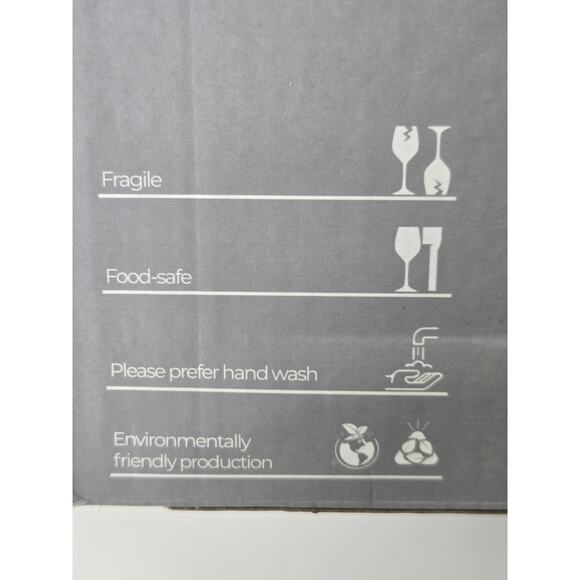 Rakle Bliss Wine Glasses Perla White Bow Design - Set of 4 ***BRAND NEW - Picture 3 of 12